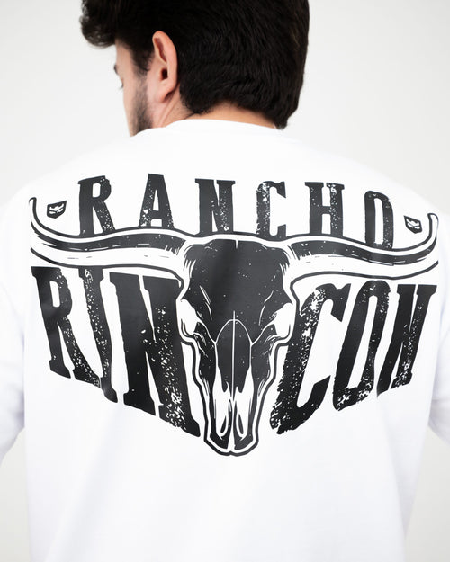 Camiseta Oversized Rancho do Rincon – Branca